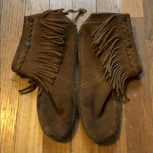 Minnetonka booties